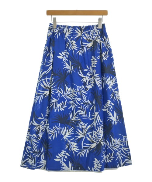HUMAN WOMAN（ヒューマン　ウーマン）ロング・マキシ丈スカート 青 サイズ:M レディース/2200642729538