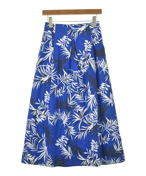 HUMAN WOMAN(ヒューマン　ウーマン)ロング・マキシ丈スカート 青 サイズ:M/2200642729569