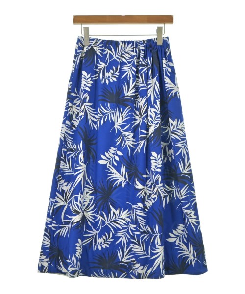 HUMAN WOMAN（ヒューマン　ウーマン）ロング・マキシ丈スカート 青 サイズ:M レディース/2200642729583