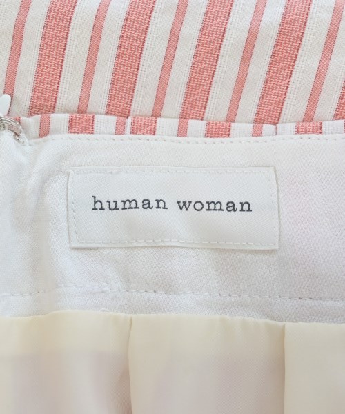 HUMAN WOMAN（ヒューマン　ウーマン）ロング・マキシ丈スカート オレンジ サイズ:M レディース/2200642729699