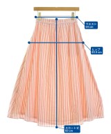 HUMAN WOMAN（ヒューマン　ウーマン）ロング・マキシ丈スカート オレンジ サイズ:M レディース/2200642729705