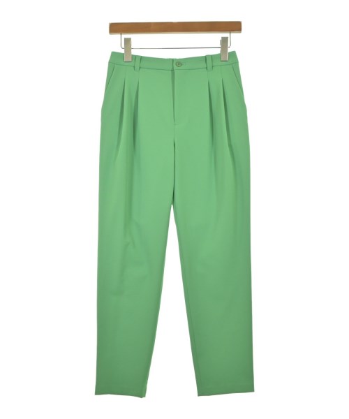 HUMAN WOMAN(ヒューマン　ウーマン)スラックス 緑 サイズ:M/2200642730039