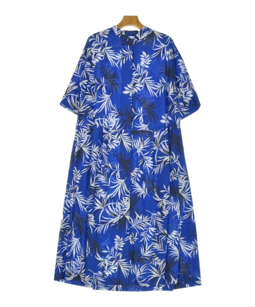 HUMAN WOMAN(ヒューマン　ウーマン)ワンピース 青 サイズ:M/2200642730893