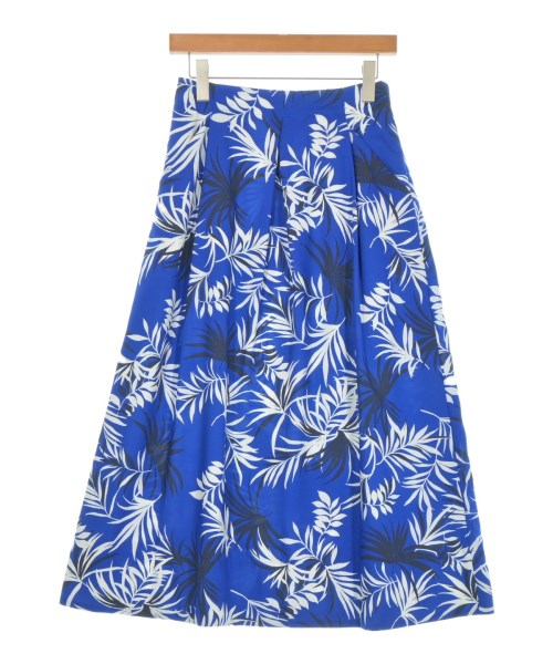 HUMAN WOMAN(ヒューマン　ウーマン)ロング・マキシ丈スカート 青 サイズ:M/2200642731289