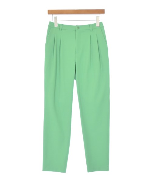 HUMAN WOMAN(ヒューマン　ウーマン)スラックス 緑 サイズ:M/2200642731531