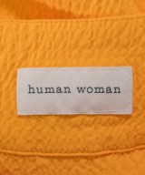 HUMAN WOMAN（ヒューマン　ウーマン）ブラウス オレンジ サイズ:M レディース/2200642732309