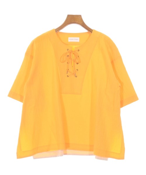 HUMAN WOMAN(ヒューマン　ウーマン)ブラウス オレンジ サイズ:M/2200642732385