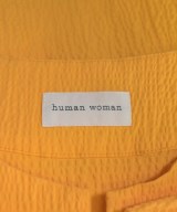 HUMAN WOMAN（ヒューマン　ウーマン）ブラウス オレンジ サイズ:M レディース/2200642732415