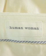 HUMAN WOMAN（ヒューマン　ウーマン）チノパン 白 サイズ:L レディース/2200642732743