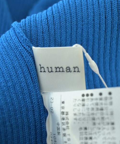 HUMAN WOMAN（ヒューマン　ウーマン）ロング・マキシ丈スカート 青 サイズ:M レディース/2200642732781