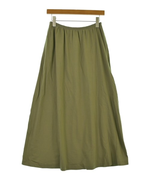 HUMAN WOMAN(ヒューマン　ウーマン)ロング・マキシ丈スカート カーキ サイズ:M/2200642733405