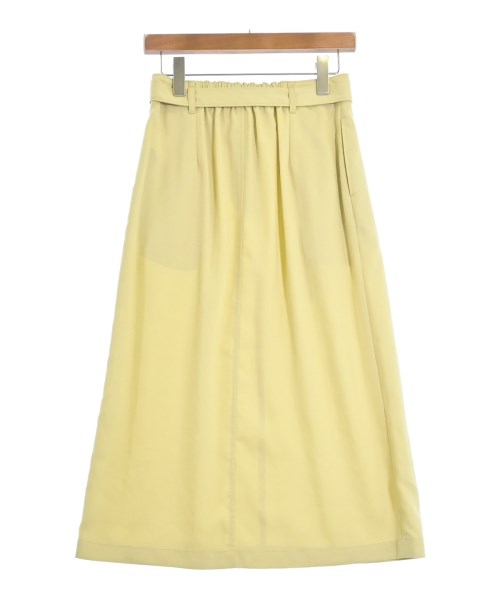 HUMAN WOMAN（ヒューマン　ウーマン）ロング・マキシ丈スカート 黄 サイズ:M レディース/2200642733542