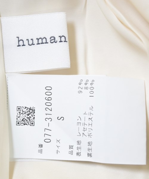 HUMAN WOMAN（ヒューマン　ウーマン）その他 白 サイズ:S レディース/2200642733665