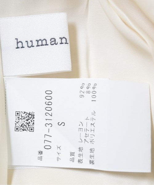 HUMAN WOMAN（ヒューマン　ウーマン）その他 白 サイズ:S レディース/2200642733702