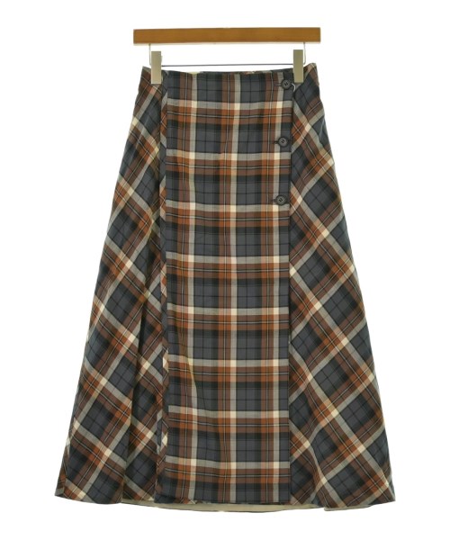 HUMAN WOMAN(ヒューマン　ウーマン)ロング・マキシ丈スカート 紺 サイズ:M/2200642733733