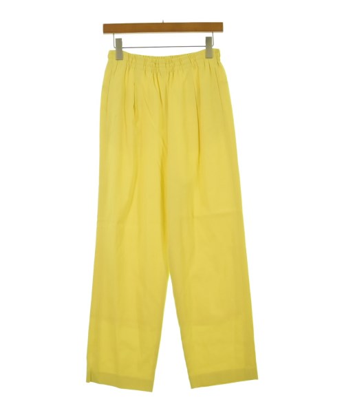 HUMAN WOMAN(ヒューマン　ウーマン)スラックス 黄 サイズ:M/2200642734556