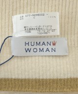 HUMAN WOMAN（ヒューマン　ウーマン）マフラー 白 サイズ:- レディース/2200642734822