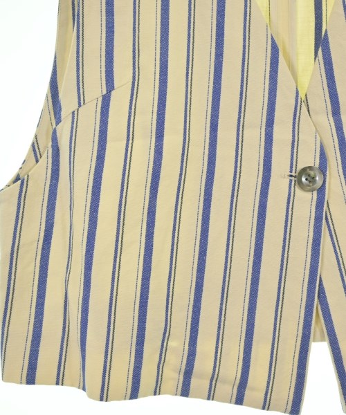 HUMAN WOMAN（ヒューマン　ウーマン）ベスト 青 サイズ:M レディース/2200642735270