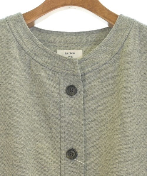 HUMAN WOMAN（ヒューマン　ウーマン）ベスト グレー サイズ:M レディース/2200642735447