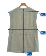 HUMAN WOMAN（ヒューマン　ウーマン）ベスト グレー サイズ:M レディース/2200642735447