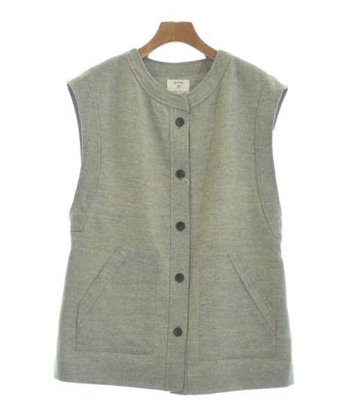HUMAN WOMAN(ヒューマン　ウーマン)ベスト グレー サイズ:M/2200642735454