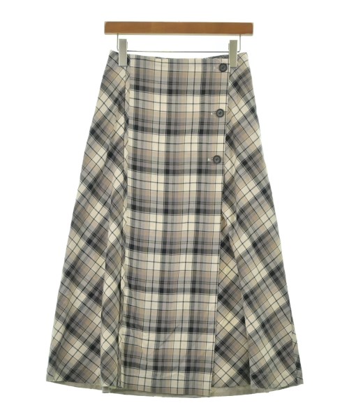 HUMAN WOMAN(ヒューマン　ウーマン)ロング・マキシ丈スカート グレー サイズ:M/2200642735539