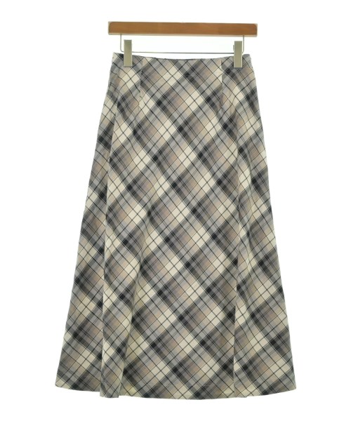 HUMAN WOMAN（ヒューマン　ウーマン）ロング・マキシ丈スカート グレー サイズ:M レディース/2200642735553