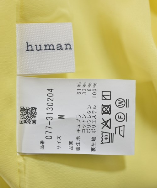 HUMAN WOMAN（ヒューマン　ウーマン）その他 黄 サイズ:M レディース/2200642736260