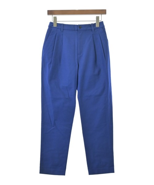 HUMAN WOMAN(ヒューマン　ウーマン)クロップドパンツ 青 サイズ:S/2200642736635