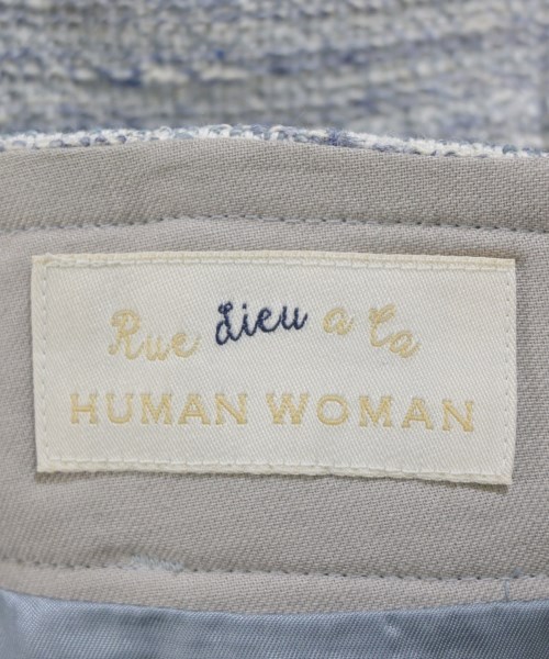 HUMAN WOMAN（ヒューマン　ウーマン）ロング・マキシ丈スカート 青 サイズ:S レディース/2200642736819