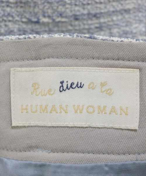 HUMAN WOMAN（ヒューマン　ウーマン）ロング・マキシ丈スカート 青 サイズ:S レディース/2200642736826