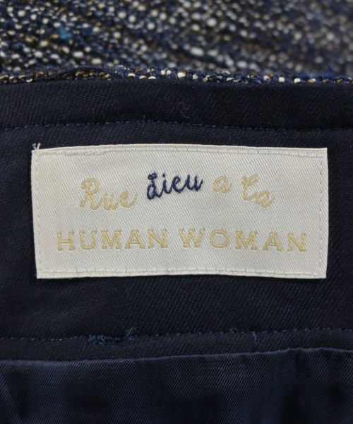HUMAN WOMAN（ヒューマン　ウーマン）ロング・マキシ丈スカート 紺 サイズ:M レディース/2200642736888