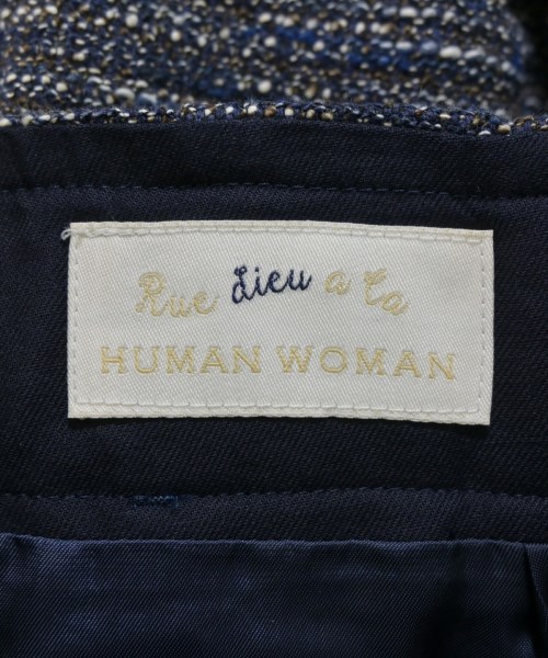 HUMAN WOMAN（ヒューマン　ウーマン）ロング・マキシ丈スカート 紺 サイズ:S レディース/2200642736901