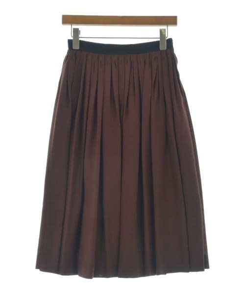HUMAN WOMAN(ヒューマン　ウーマン)ロング・マキシ丈スカート 茶 サイズ:S/2200642736932