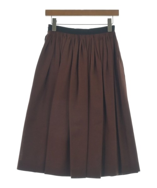 HUMAN WOMAN（ヒューマン　ウーマン）ロング・マキシ丈スカート 茶 サイズ:S レディース/2200642736932