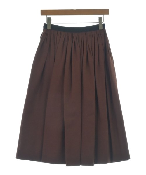 HUMAN WOMAN（ヒューマン　ウーマン）ロング・マキシ丈スカート 茶 サイズ:S レディース/2200642736949