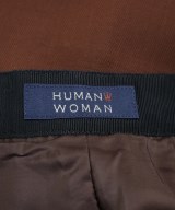 HUMAN WOMAN（ヒューマン　ウーマン）ロング・マキシ丈スカート 茶 サイズ:S レディース/2200642736949