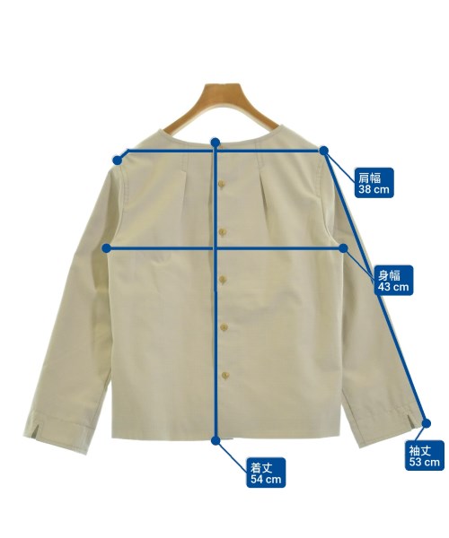 HUMAN WOMAN（ヒューマン　ウーマン）ブラウス ベージュ サイズ:M レディース/2200642736994