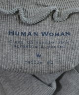 HUMAN WOMAN（ヒューマン　ウーマン）Tシャツ・カットソー グレー サイズ:M レディース/2200642737052