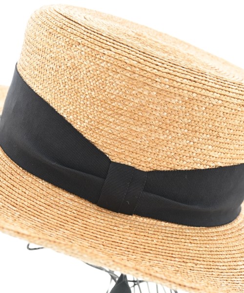 HUMAN WOMAN（ヒューマン　ウーマン）ストローハット ベージュ サイズ:- レディース/2200642737069
