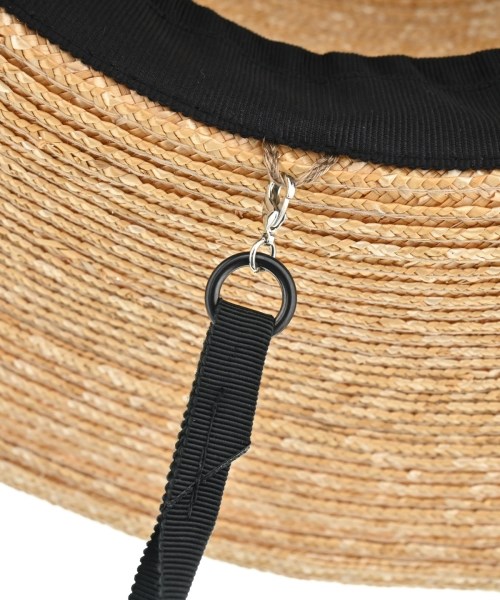 HUMAN WOMAN（ヒューマン　ウーマン）ストローハット ベージュ サイズ:- レディース/2200642737069