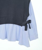 HUMAN WOMAN（ヒューマン　ウーマン）ニット・セーター 紺 サイズ:M レディース/2200642737243