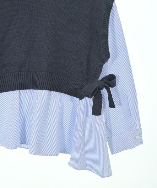 HUMAN WOMAN（ヒューマン　ウーマン）ニット・セーター 紺 サイズ:M レディース/2200642737274