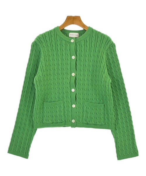 HUMAN WOMAN(ヒューマン　ウーマン)カーディガン 緑 サイズ:M/2200642737304