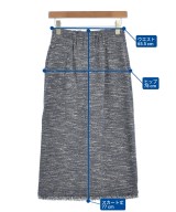 HUMAN WOMAN（ヒューマン　ウーマン）ロング・マキシ丈スカート 紺 サイズ:S レディース/2200642737359