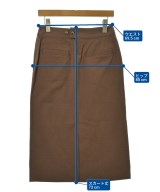 HUMAN WOMAN（ヒューマン　ウーマン）ロング・マキシ丈スカート 茶 サイズ:M レディース/2200642737458