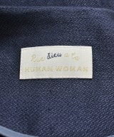 HUMAN WOMAN（ヒューマン　ウーマン）ノーカラージャケット 紺 サイズ:M レディース/2200642737502