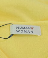 HUMAN WOMAN（ヒューマン　ウーマン）ニット・セーター 黄 サイズ:M レディース/2200642737588
