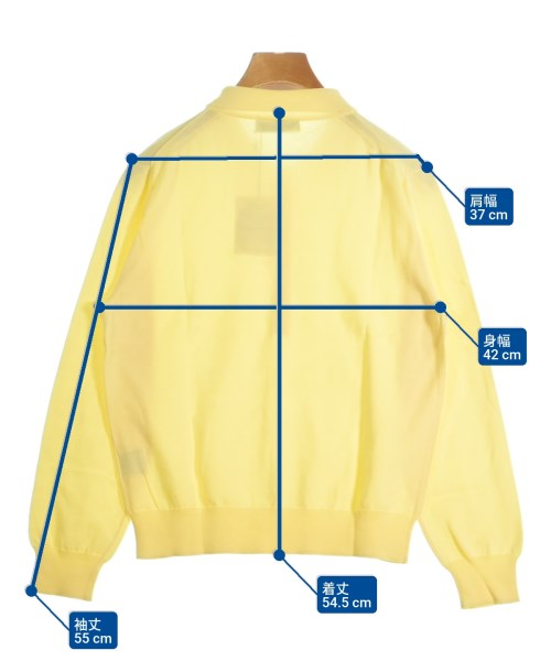 HUMAN WOMAN（ヒューマン　ウーマン）ニット・セーター 黄 サイズ:M レディース/2200642737632