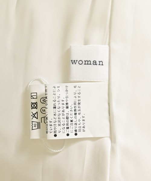 HUMAN WOMAN（ヒューマン　ウーマン）ロング・マキシ丈スカート 白 サイズ:M レディース/2200642737816